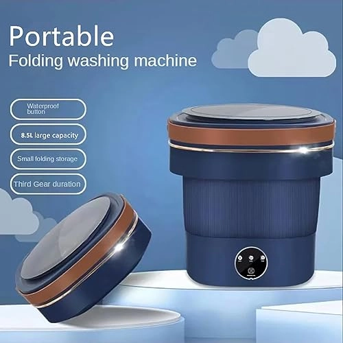 Mini folding washing machine