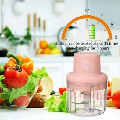 Mini Electric Garlic Chopper - 30 watts