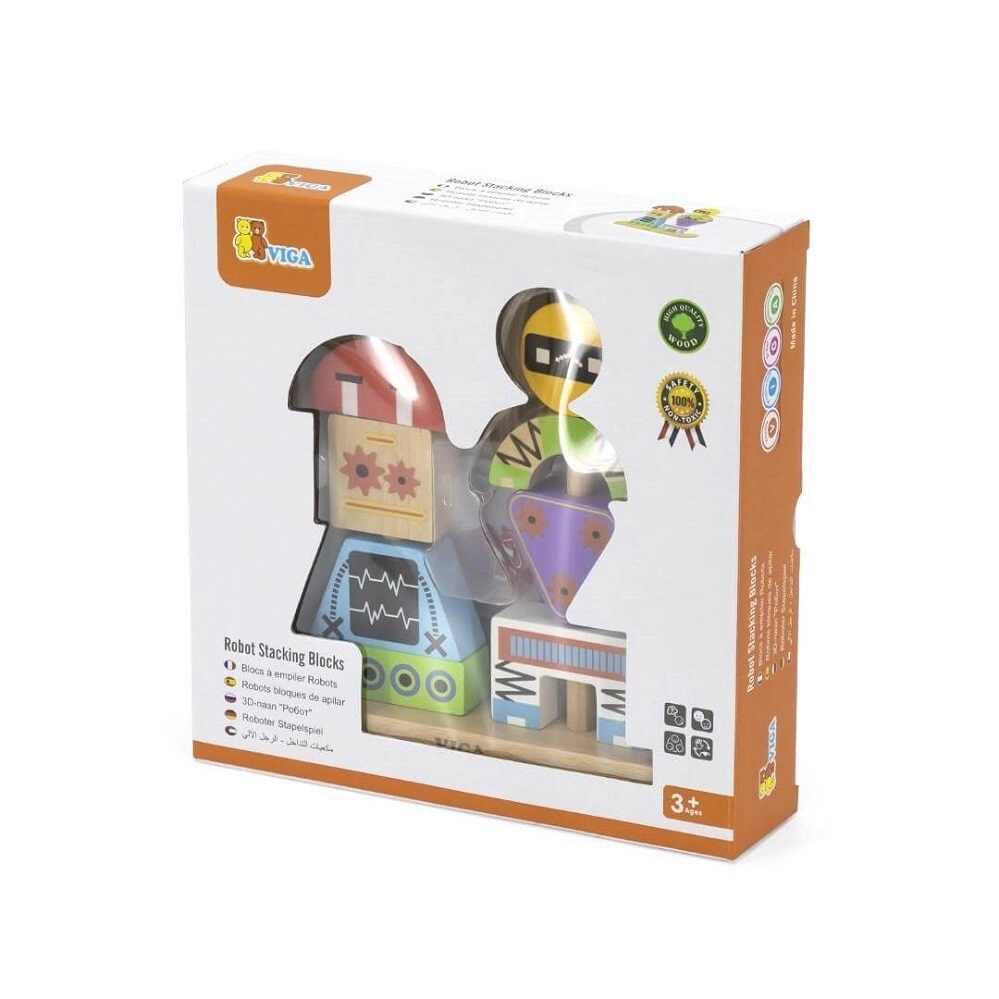 Robot Stacking Blocks - 8 pcs