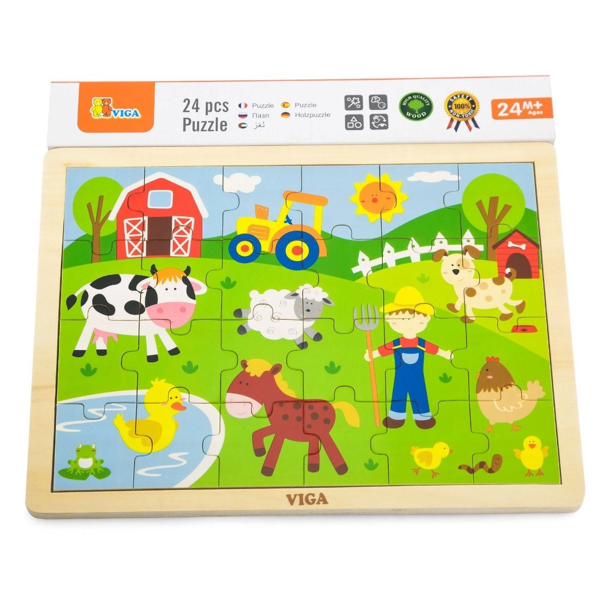 Farm Puzzle (SW-50197) - 24 pcs