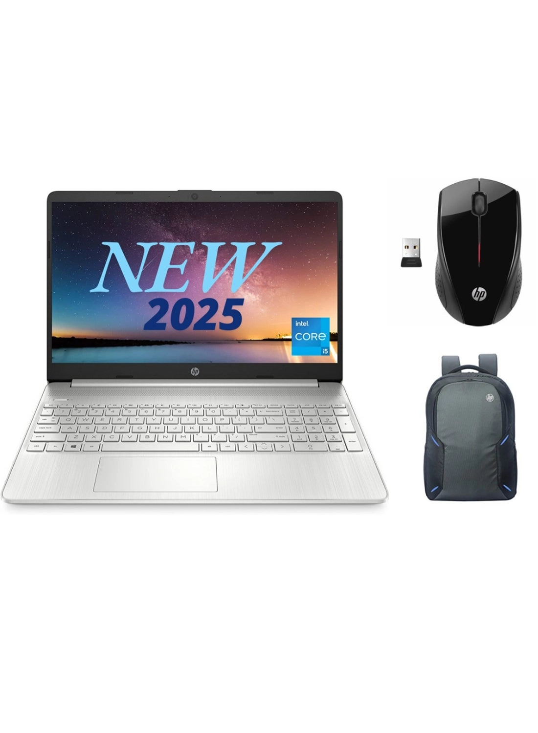 HP 15s-FQ5066TU - 15.6'' Core i5-1235u 24GB DDR4 2TB SSD Bundle