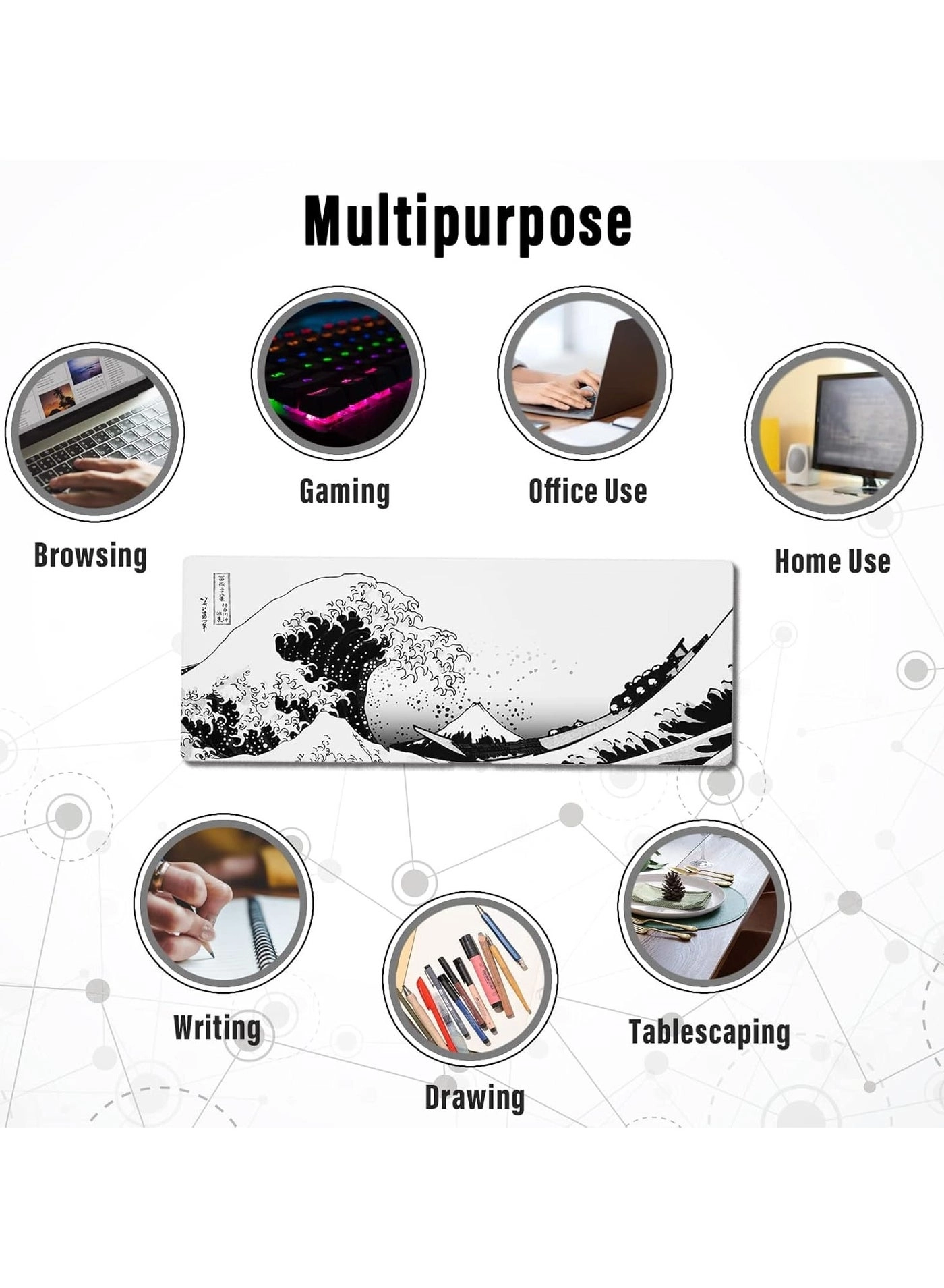 Z203 Gaming Mouse Pad - 80x30 cm