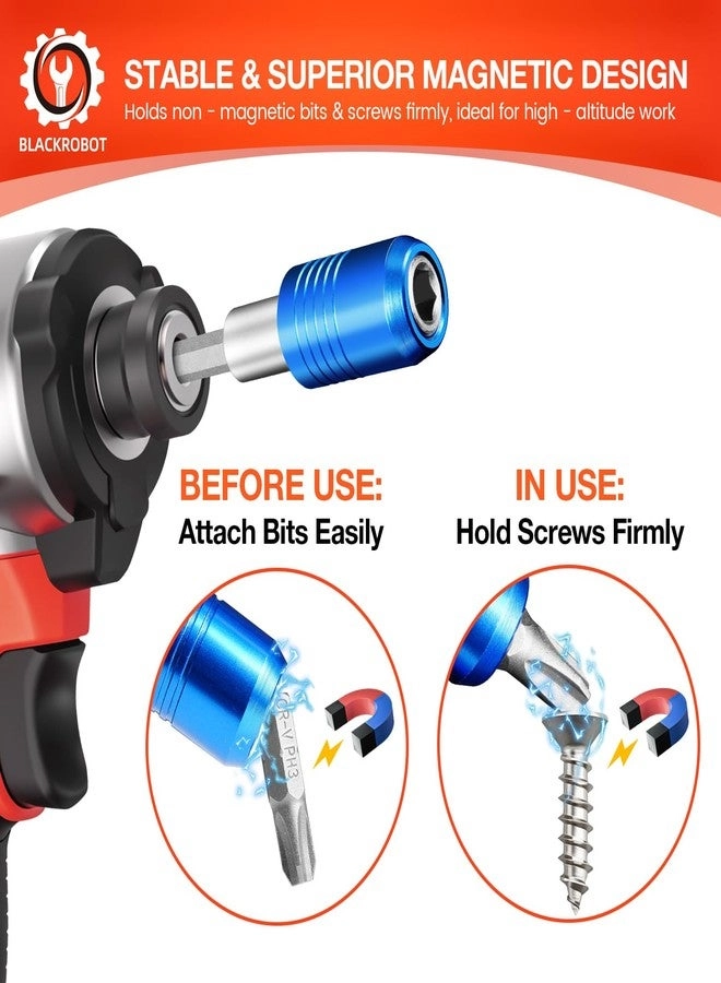 Magnetic Quick Change Impact Bit Holder - 2.5-Inch 1/4"