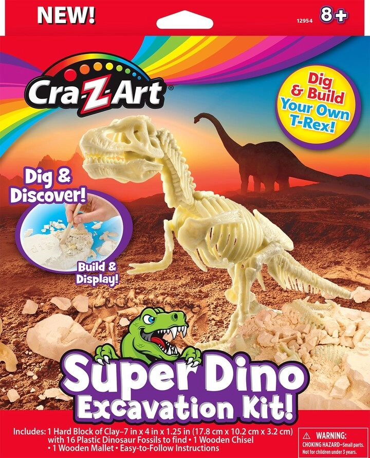 Cra-Z-Art Super Dino Excavation Kit - T-Rex