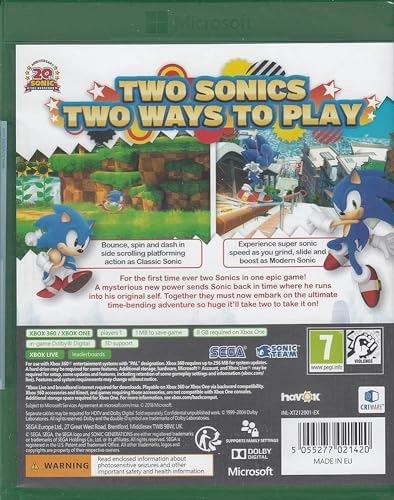 Sonic Generations - Xbox One/Xbox 360