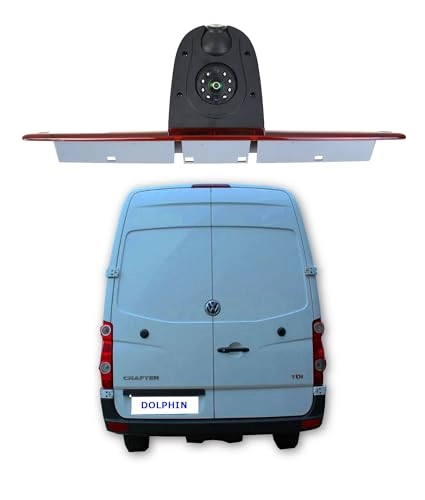 Dual Rear View Parking Reversing Brake Light Camera - Wired