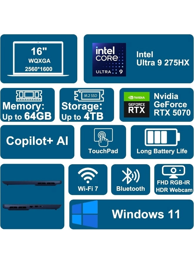 Alienware 16X Aurora - 16'' 275HX 64GB DDR5 2TB SSD