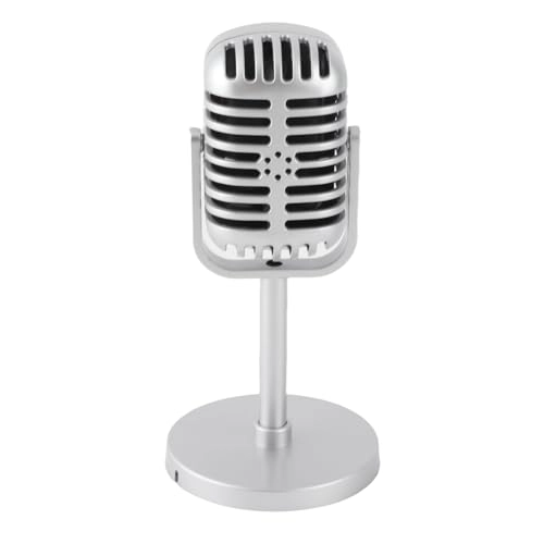Classic Fake Prop Microphone Wired Microphone