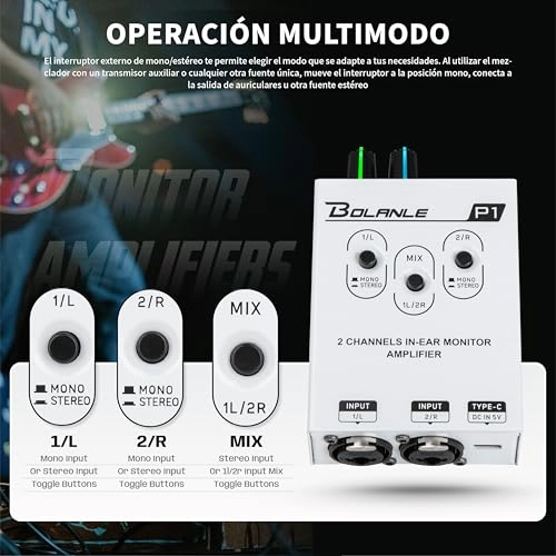 P2 - Portable Headphone Amplifier XLR/TRS