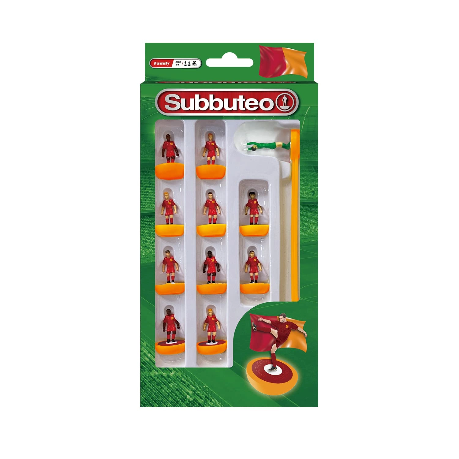 Rocco Giocattoli Subbuteo Team - Red/Black