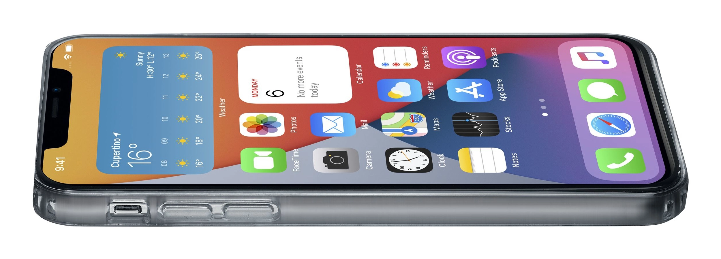 CLEARDUOIPH12MAXT Clear Strong Case for iPhone 12Pro/12