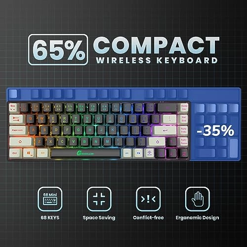 Wireless Gaming Keyboard-KB - 2.4G Wireless