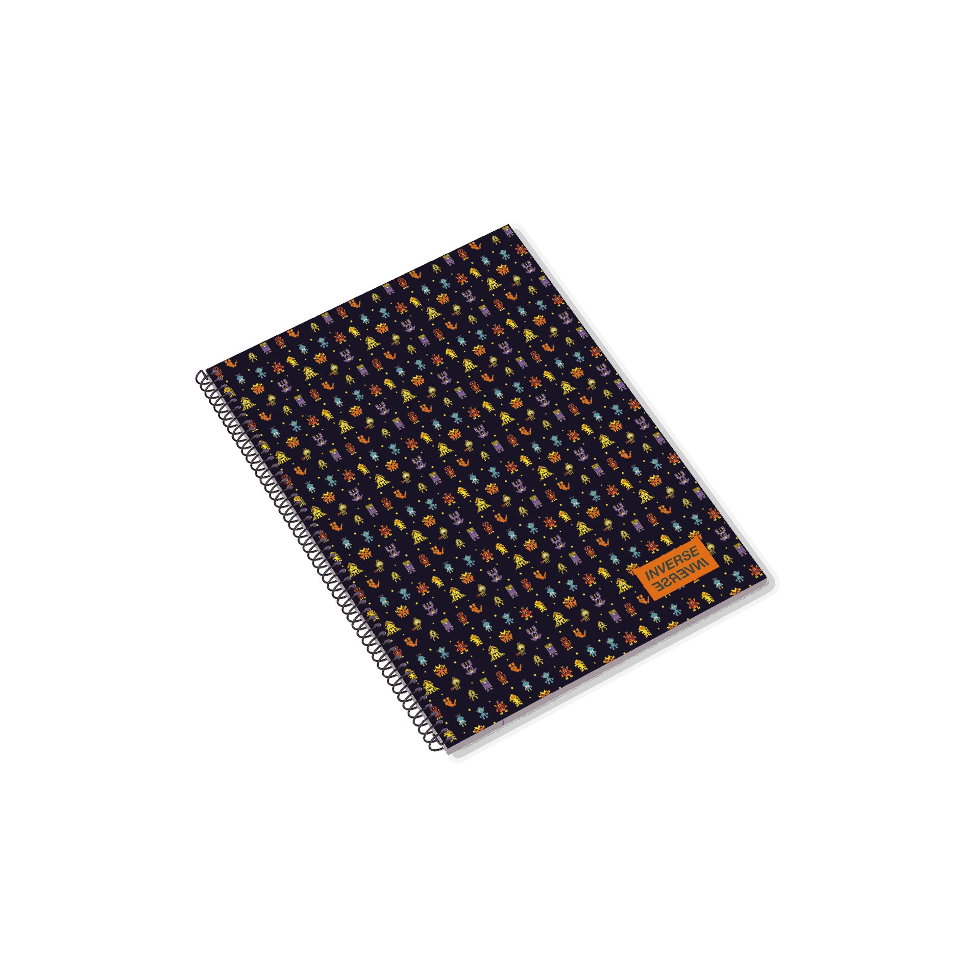 Inverse Teen A5 Spiral - 80 Sheets