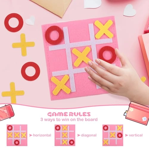 Mini Felt Tic-Tac-Toe Puzzle (XC-TG021-12)