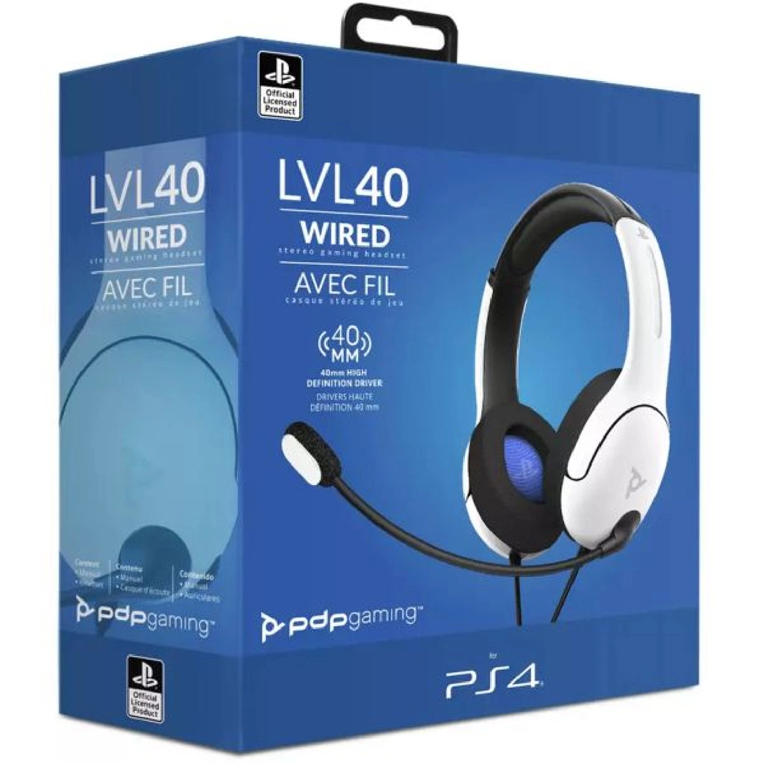 LVL40 Wired Headset