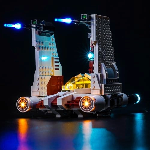 LED Light Set Compatible with 75432 V-19 Torrent Starfighter - USB & Battery Powered