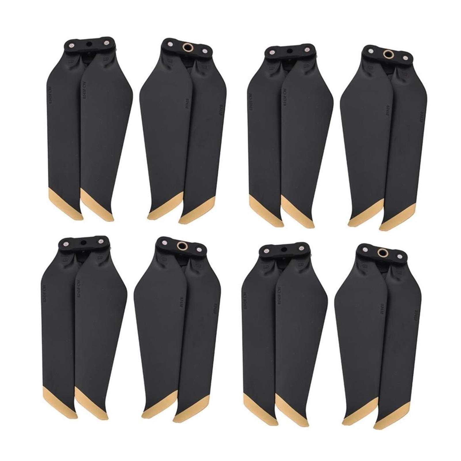 Pexorin Store 4726 Propeller - 8 PCS Gold Low-Noise