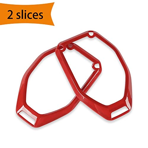 Top Speaker Audio Surround Trim - for Jeep JL Wrangler JL JLU Gladiator JT 2018 2019 2020 2021 Orange (2pcs/Set)