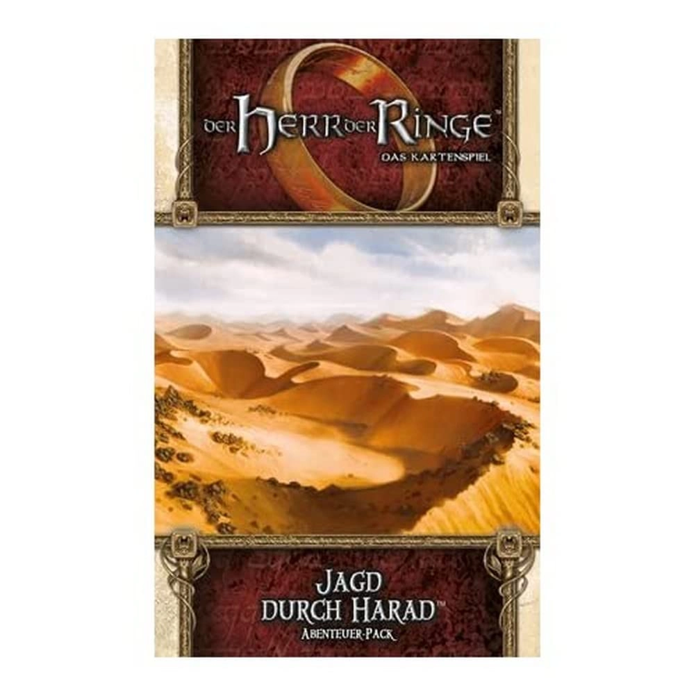 Fantasy Flight Games Herr der Ringe Card Game - Hunting Through Harad - Haradrim Pack - LCG (German)