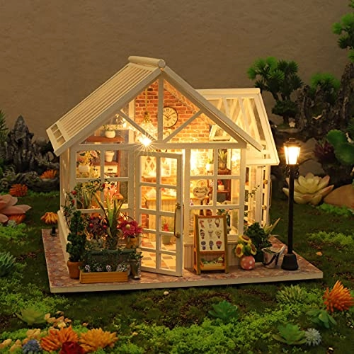 DIY Miniature Dollhouse Kit - Tiny House 1:24