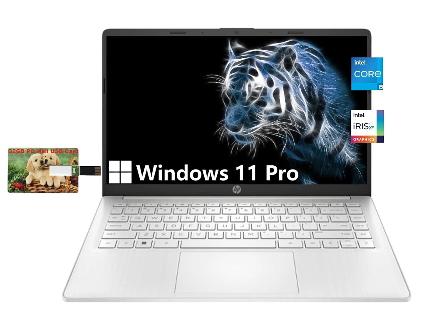 HP 14 - 14'' Core i5-1135G7 16GB DDR4 512GB SSD