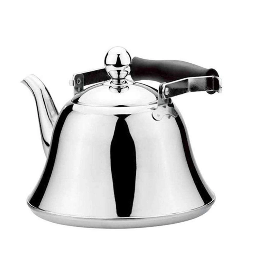 TEmkin Stovetop Tea Kettle - Stainless Steel+nylon handle 2 Liters