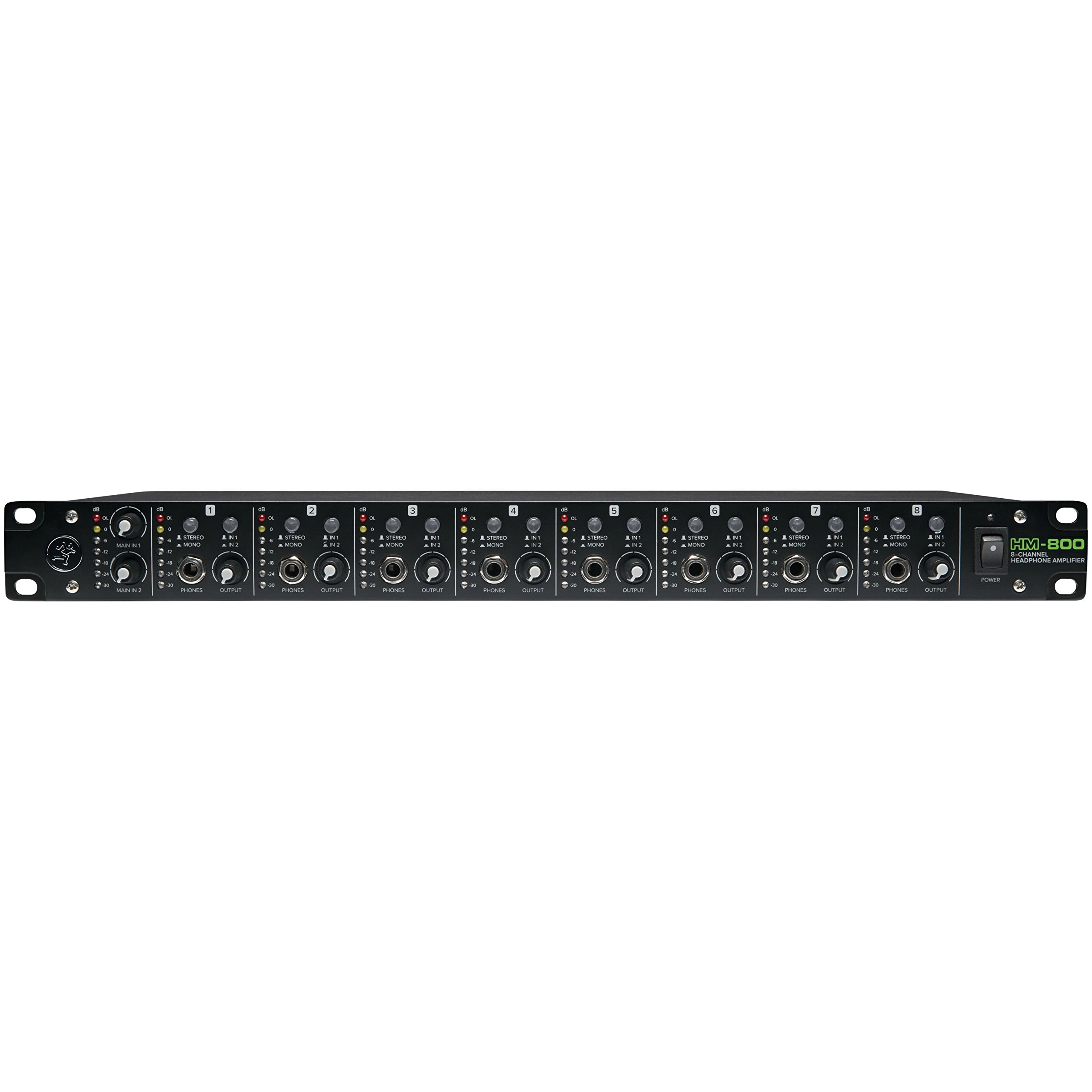 Mackie HM-800 - 8-ch x 16 headphones Rackmount