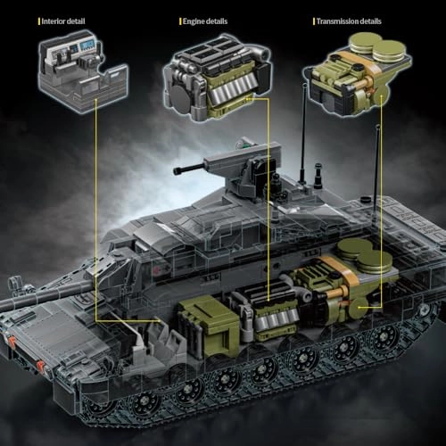 Main Battle Tank (39038) - 2252 Pieces