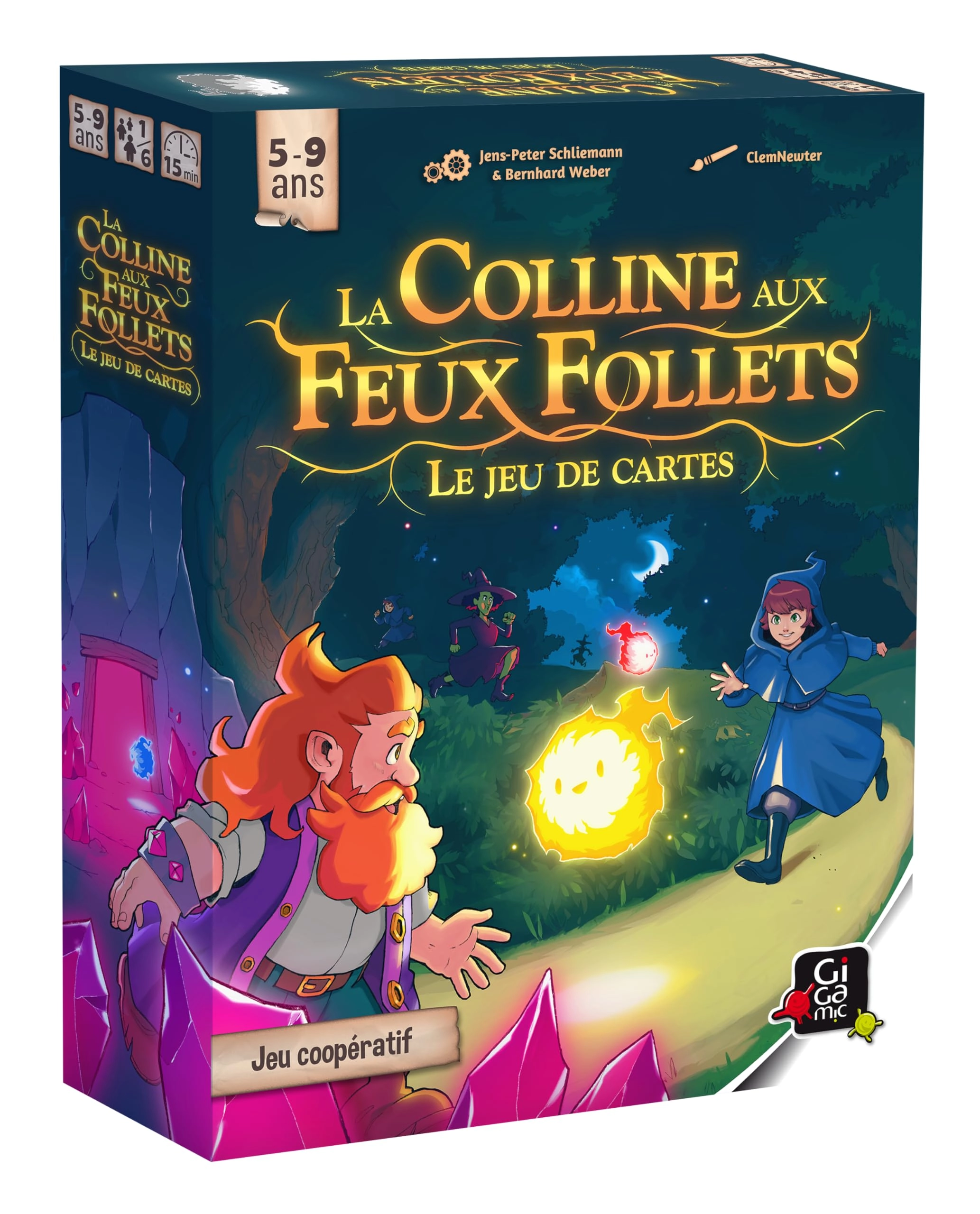 Gigamic La Colline aux Follets - Card Game (French)