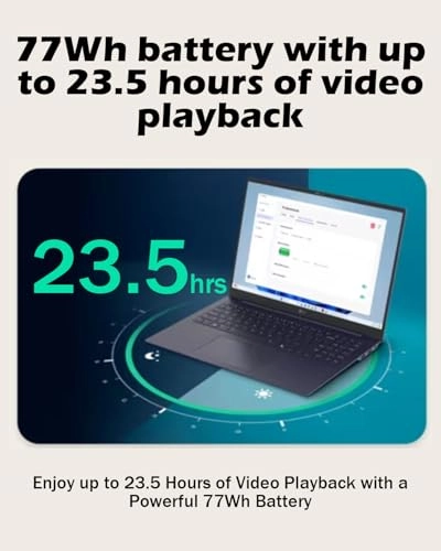 Gram 17 17Z90TL-H.AUB6U3 - 17'' Ultra 7 32GB DDR5 8TB SSD