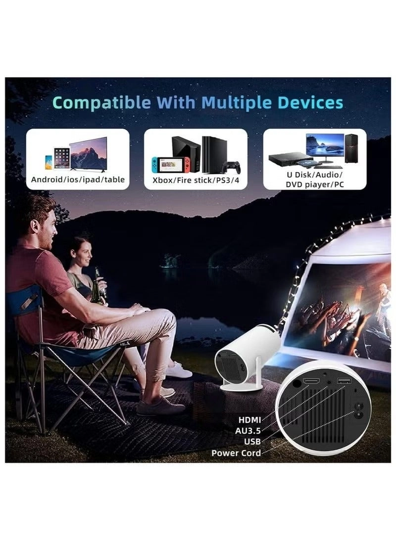 Portable 4K HD Smart Projector