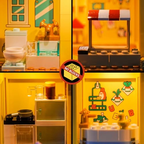 LED Light Set for LEGO Bluey's Family House 11203 - Copper Line