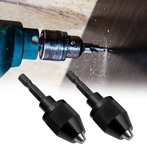 Chuck Adapter - 1/4" Keyless Hex Shank