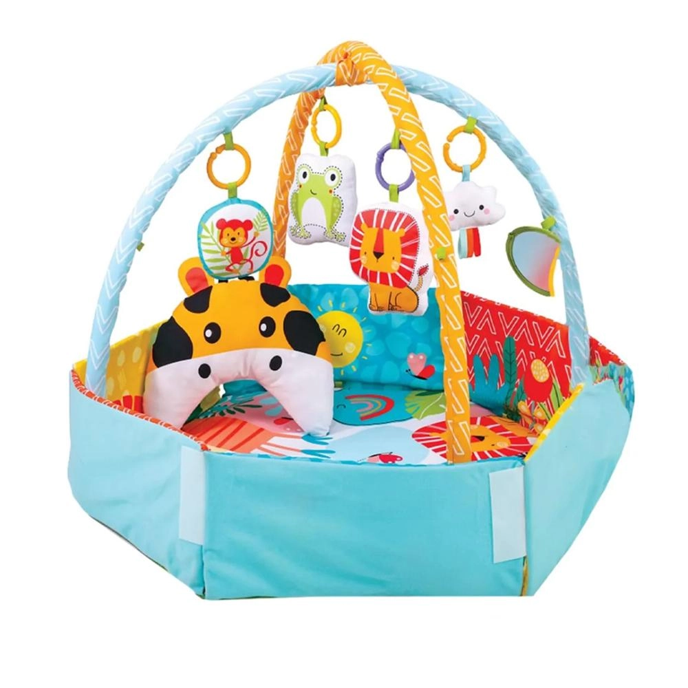 6-in-1 Grow With Me Play Mat - 0 month