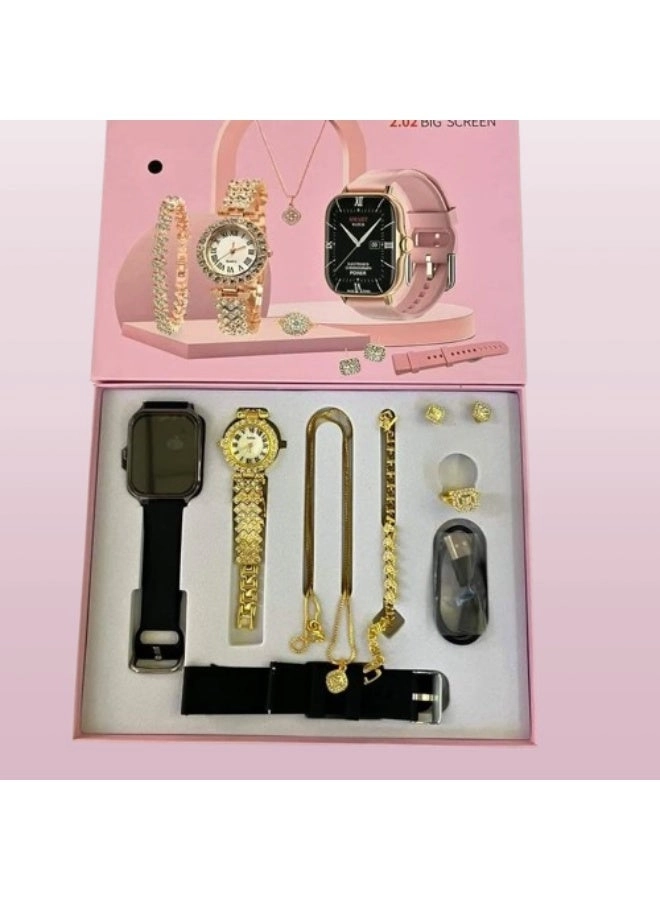 Ladies Smart Watch Gift Set