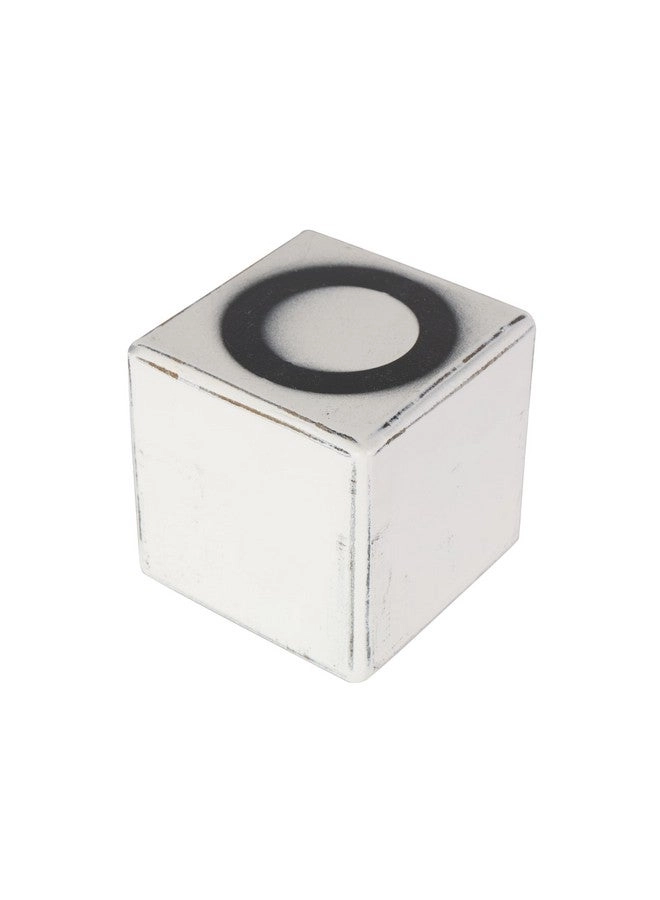 Tic Tac Toe Game Set - White Block Pieces 14" x 14" x 4"