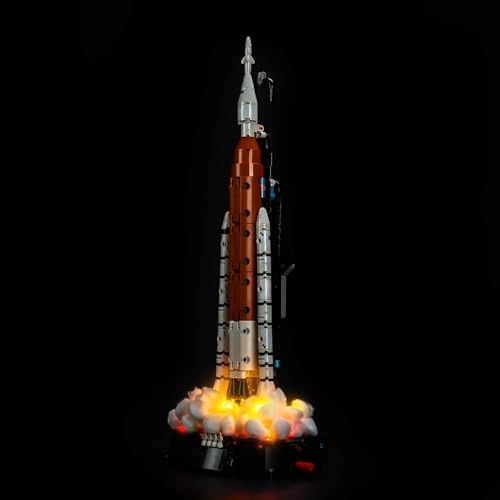 Light kit Compatible with Lego NASA Artemis Space Launch System Rocket (42221) - RC Version LED Lighting