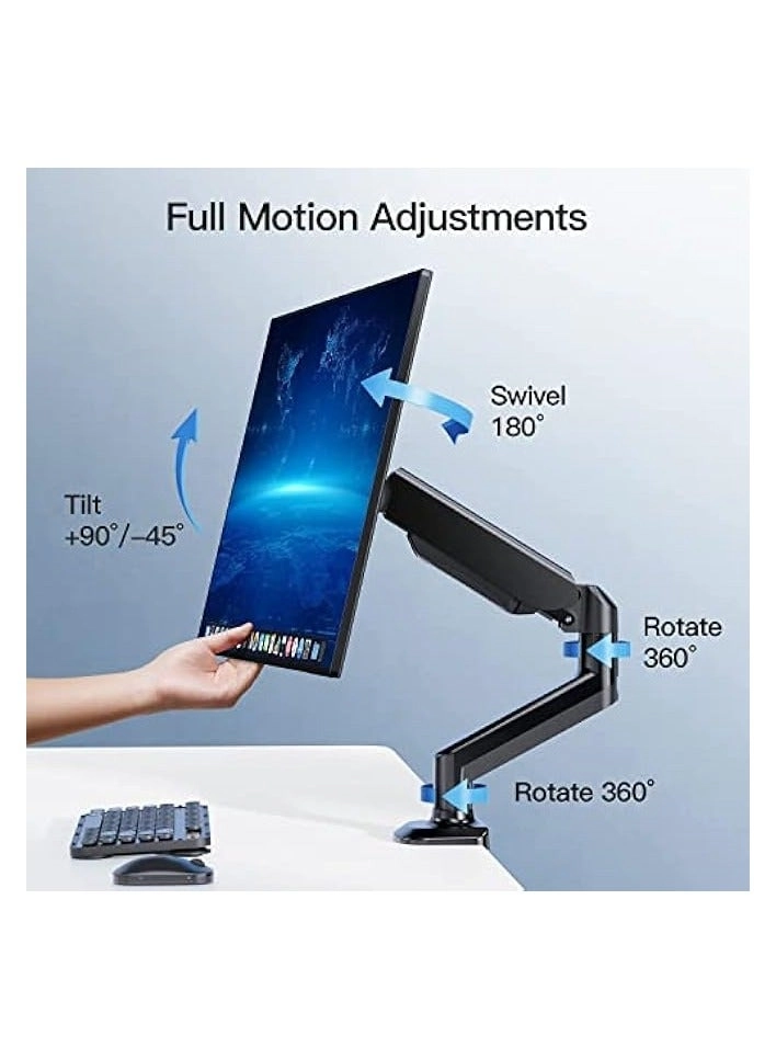 Monitor Mount Arm - Single 20 to 32 inches 75x75mm and 100x100mm