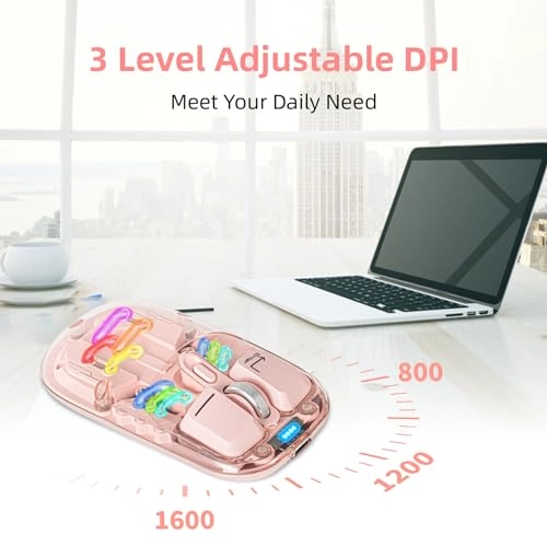 Wireless Mouse - Bluetooth, USB