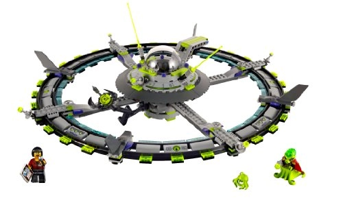 Alien Mothership - reporter and alien commander 416 pcs