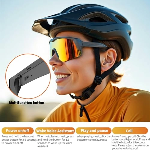 Smart Glasses - Bluetooth 5.4 1080P