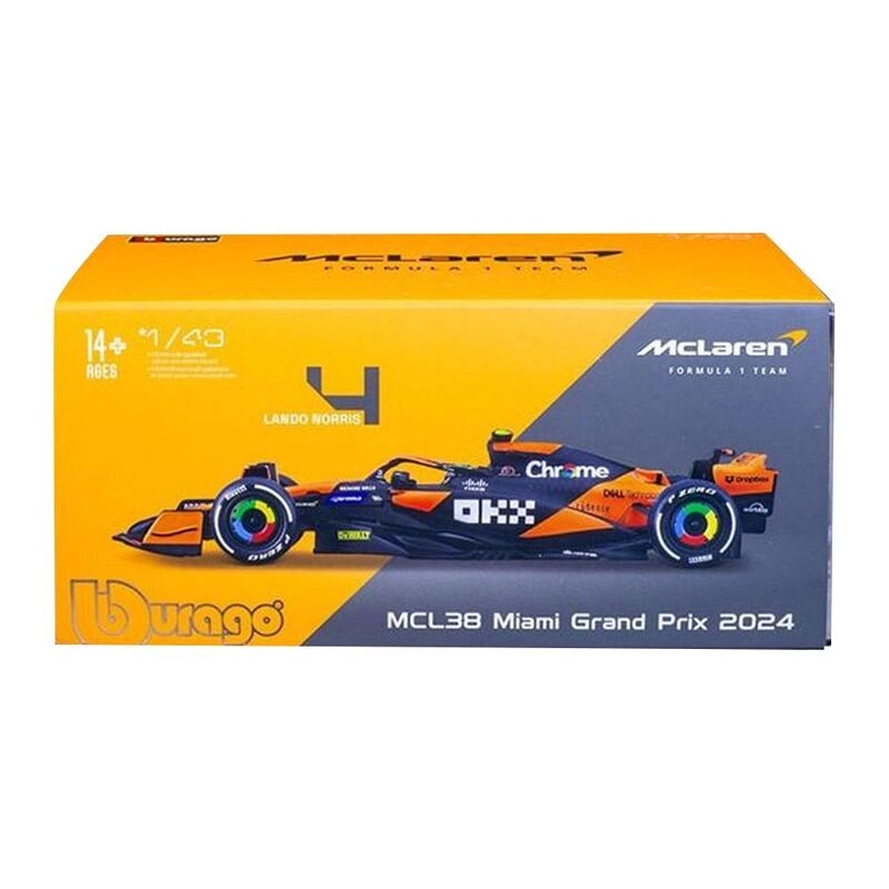 Formula 1 McLaren MCL38 Lando Norris #4 2024 - 1:43