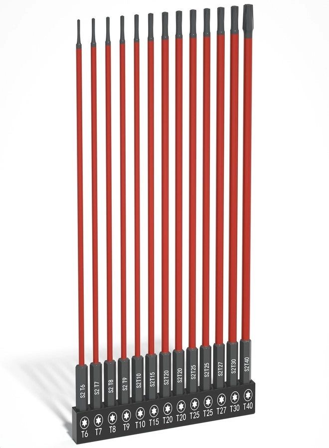 XOOL Long Torx Bit Set - 13-Piece 6-Inch (150mm)