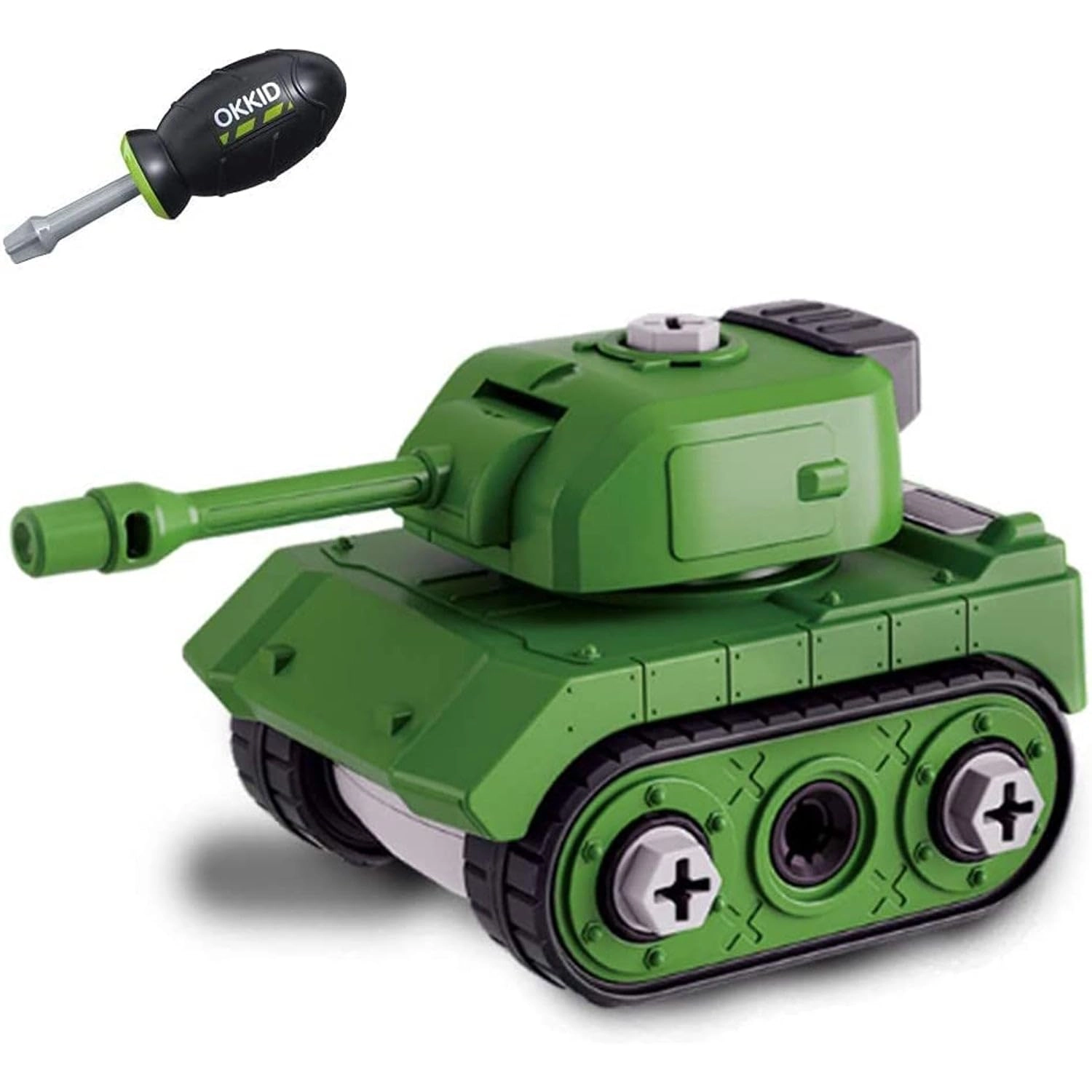 FITTO Take Apart Toys Tank - 3 years and up