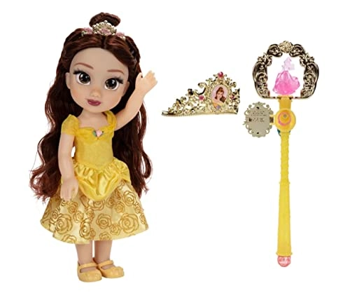 Belle Toddler Doll - Tiara Wand Ring Ages 3+