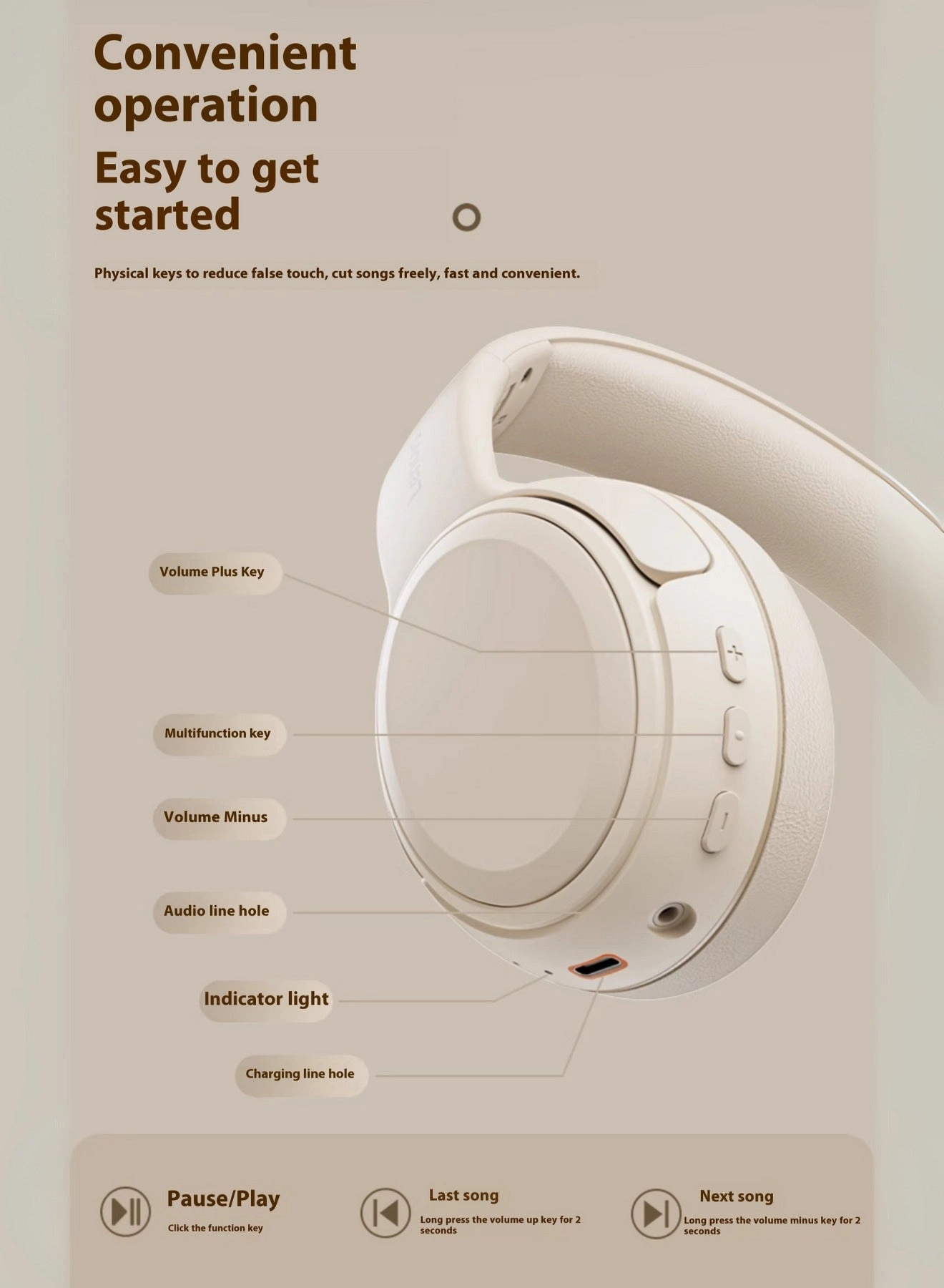 EB320 Wireless Headphone