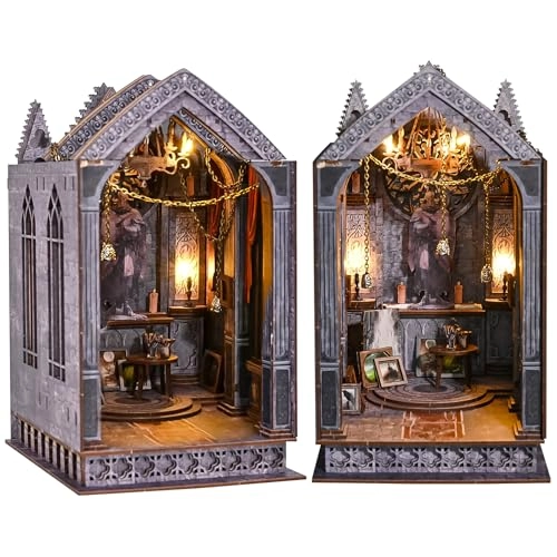 DIY Book Nook Kit - FLOWER HOUSE BOOKNOOK 1/32