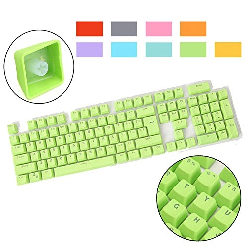 Spacebar Keycap - 104Pcs Doubleshot Backlit