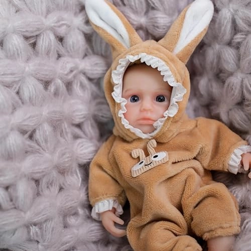 Reborn Baby Doll - 6 inch Silicone