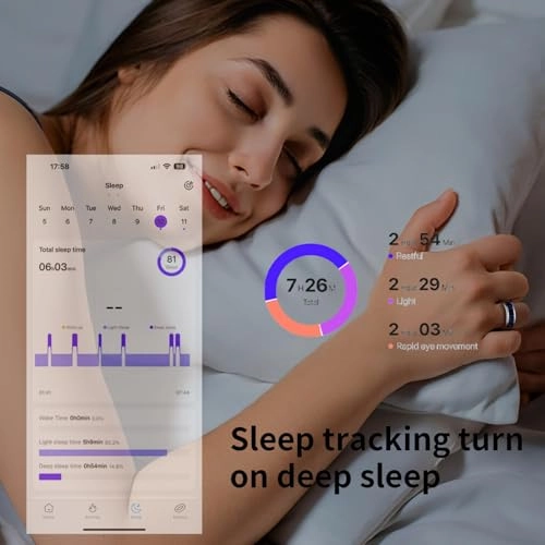 SR16 - Heart Rate Sleep Monitor Smartphone Compatible